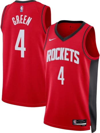 Nike Men's Houston Rockets Red Practice Long Sleeve T-Shirt, Medium