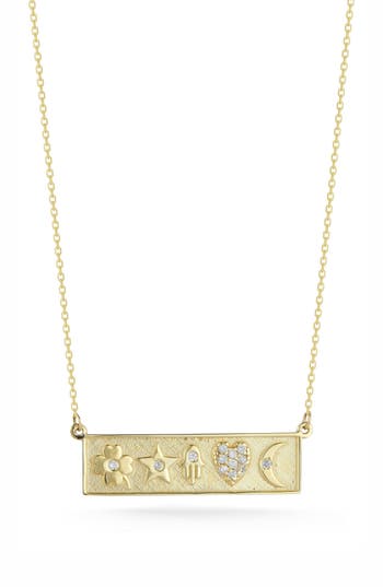 Ember Fine Jewelry 14k Gold & Diamond Necklace In Gold