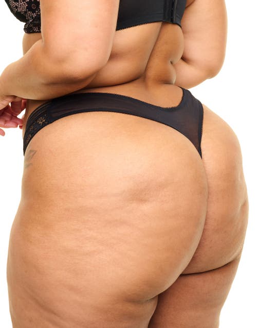 Adore Me Nolie Thong Panties In Black