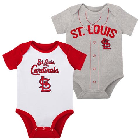 Soft As A Grape Infant Boys and Girls Red St. Louis Cardinals