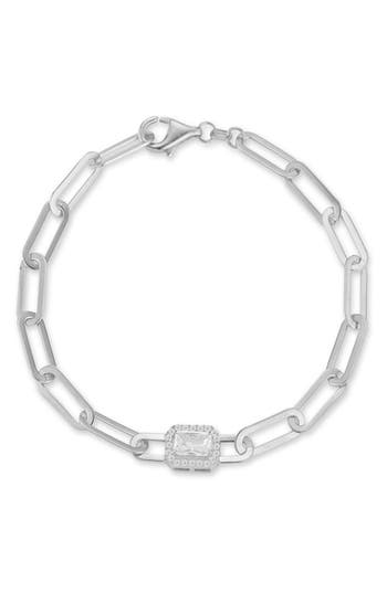 Sphera Milano Cubic Zirconia Bracelet In Silver