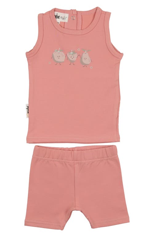 Manière Fruity Friends Stretch Cotton Tank & Shorts Set at Nordstrom