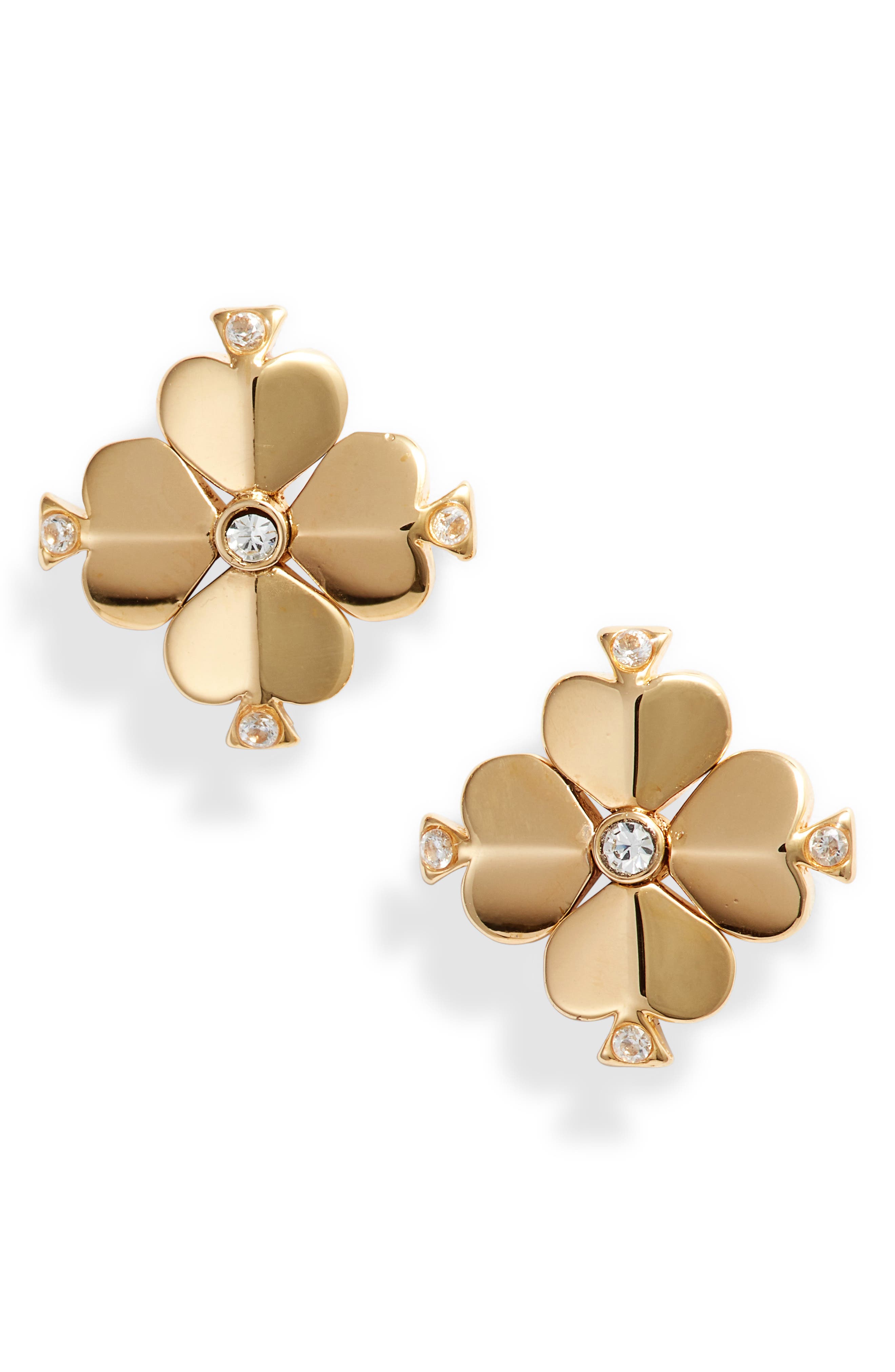 kate spade new york spade flower stud earrings Nordstrom