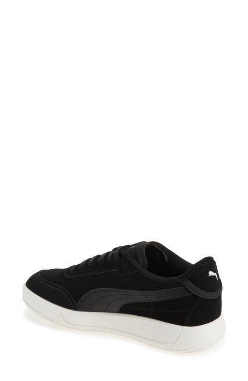 Puma Club Pearl Sneaker In Black- Black-white