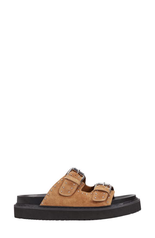 Shop Marc Fisher Ltd Agusta Slide Sandal In Light Natural