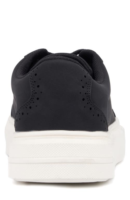 New York And Company Wilson Low Top Sneaker In Black