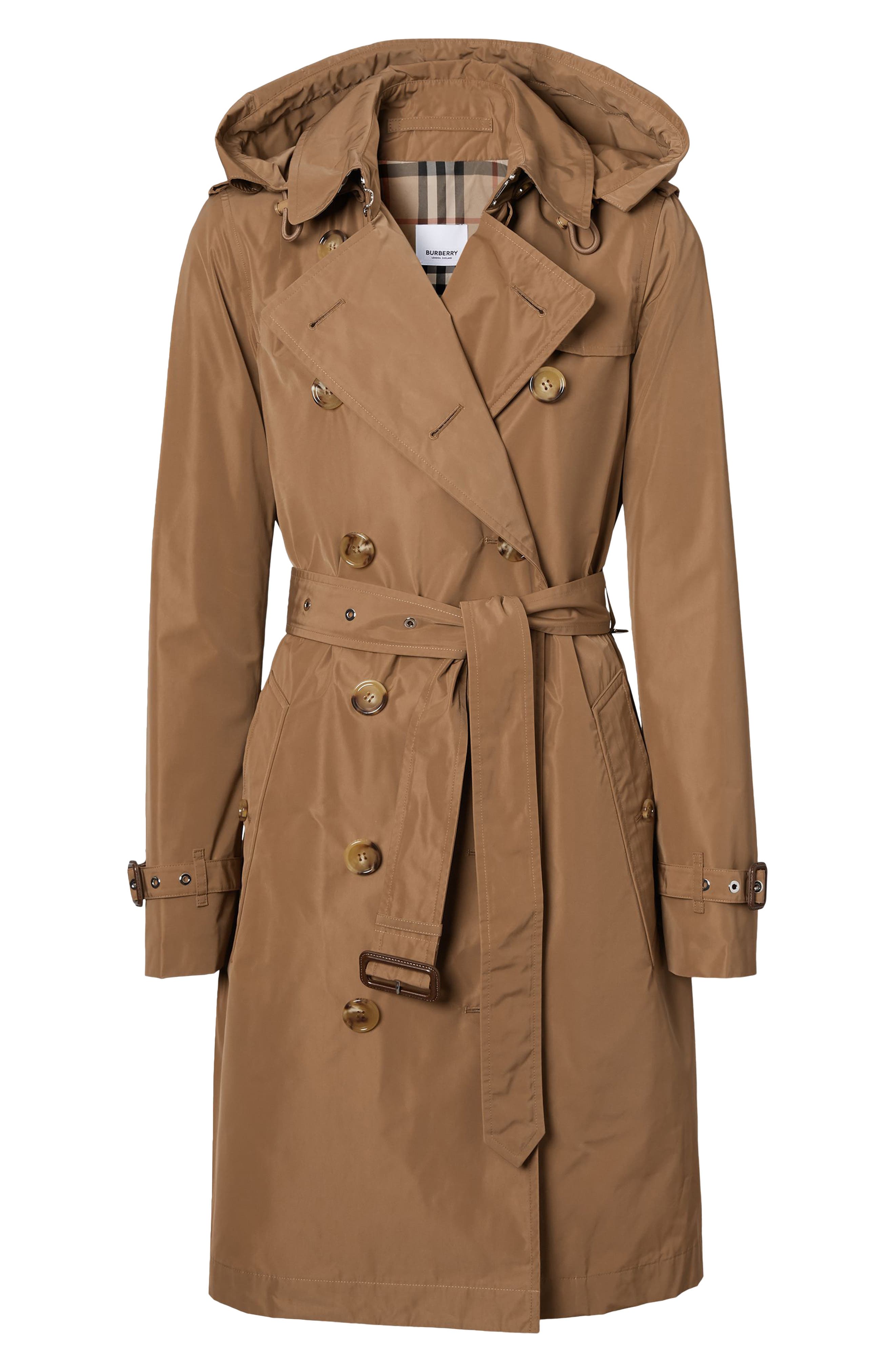 burberry coat with hood