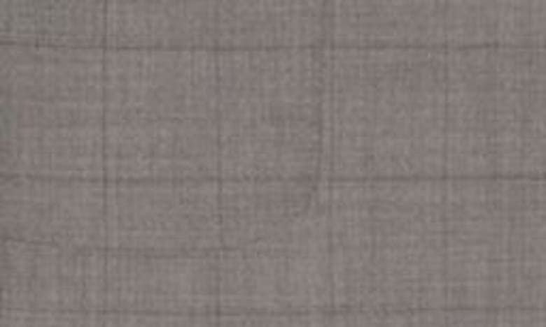 Shop English Laundry Plaid Trim Fit Wool Blend Two-piece Suit In Taupe