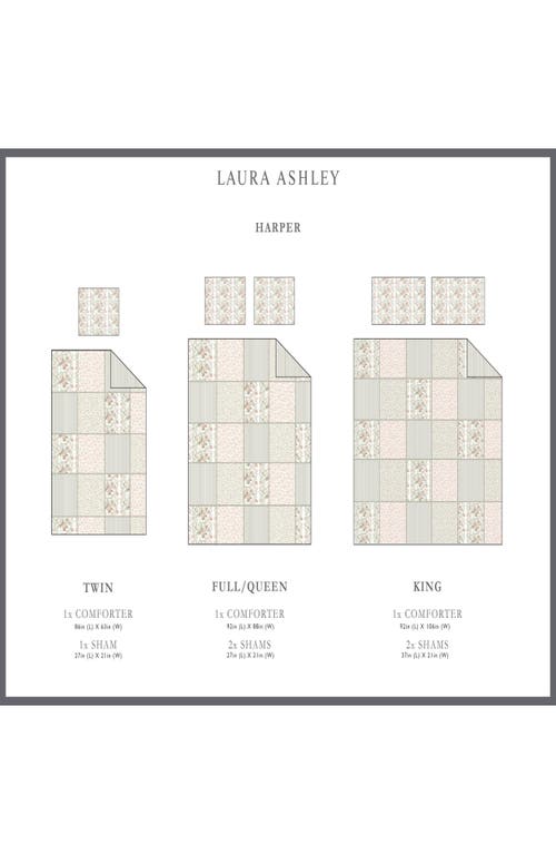 Laura Ashley Harper Throw Pillow In Sage