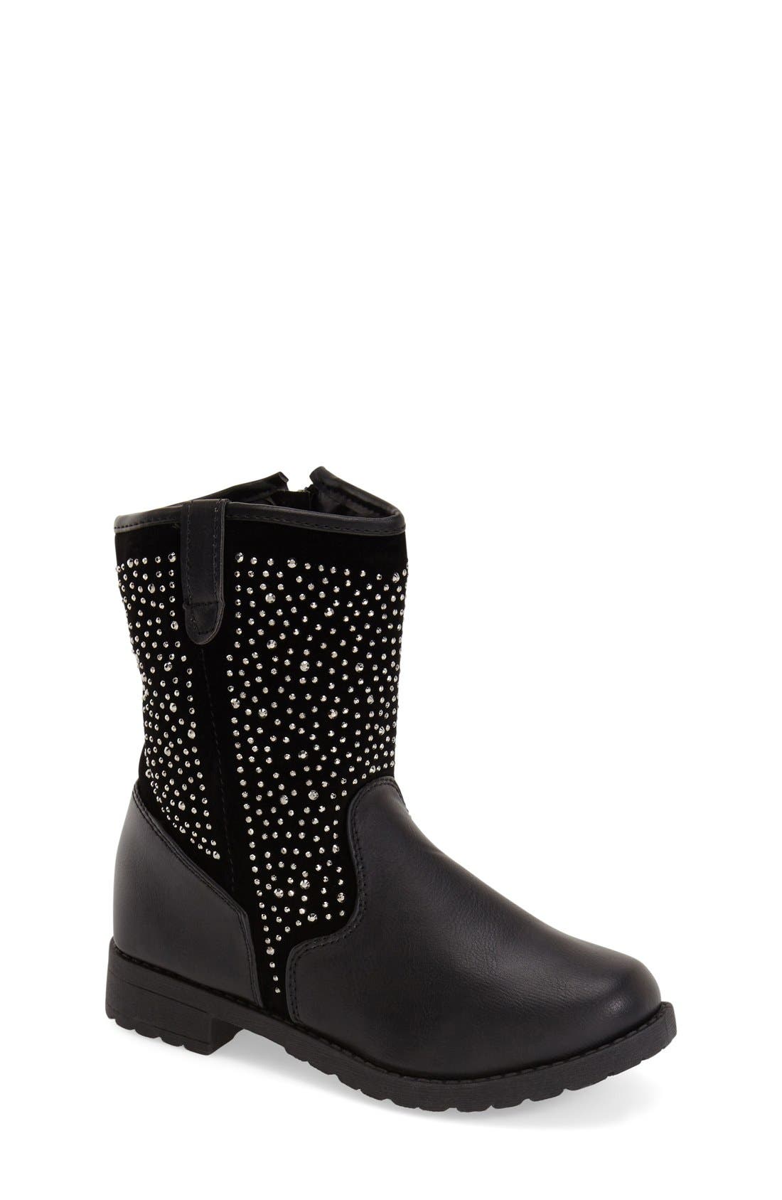 moto boots with studs