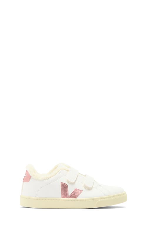 Shop Veja Kids' Esplar Sneaker In Extra-white/nacre