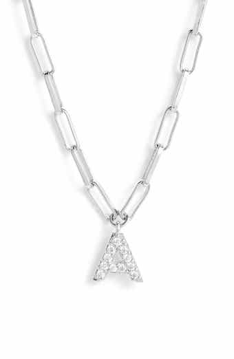 Nadri Initial Pendant Necklace Nordstromrack
