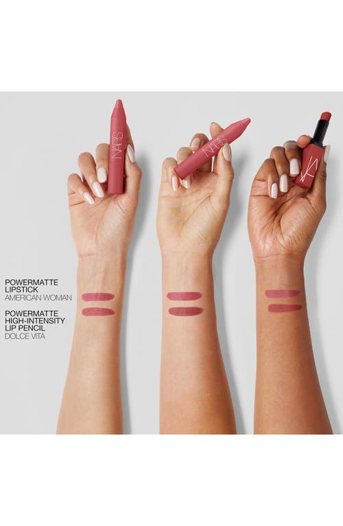 Shop Nars Mini Powermatte Lip Duo $35 Value In American Woman/dolce Vita