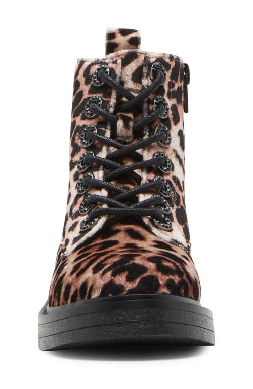 Shop Steve Madden Kids' Jnolita Bootie In Leopard