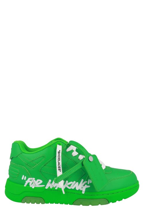Shop Off-white Out Of Office For Walking Sneaker In Green