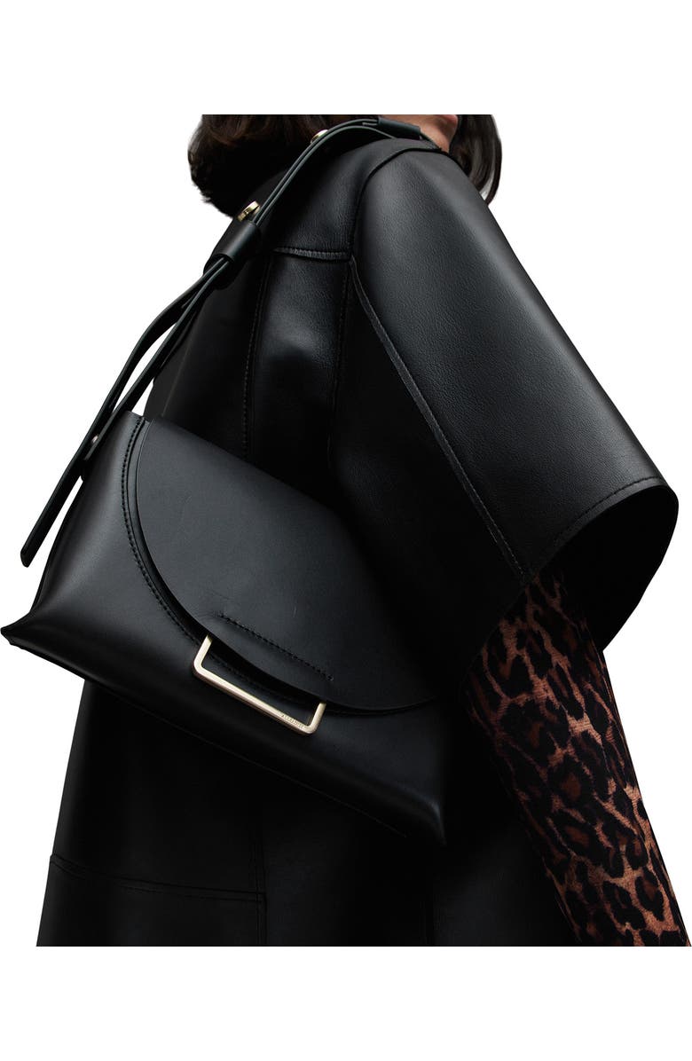 AllSaints Celeste Leather Crossbody Bag, Alternate, color,