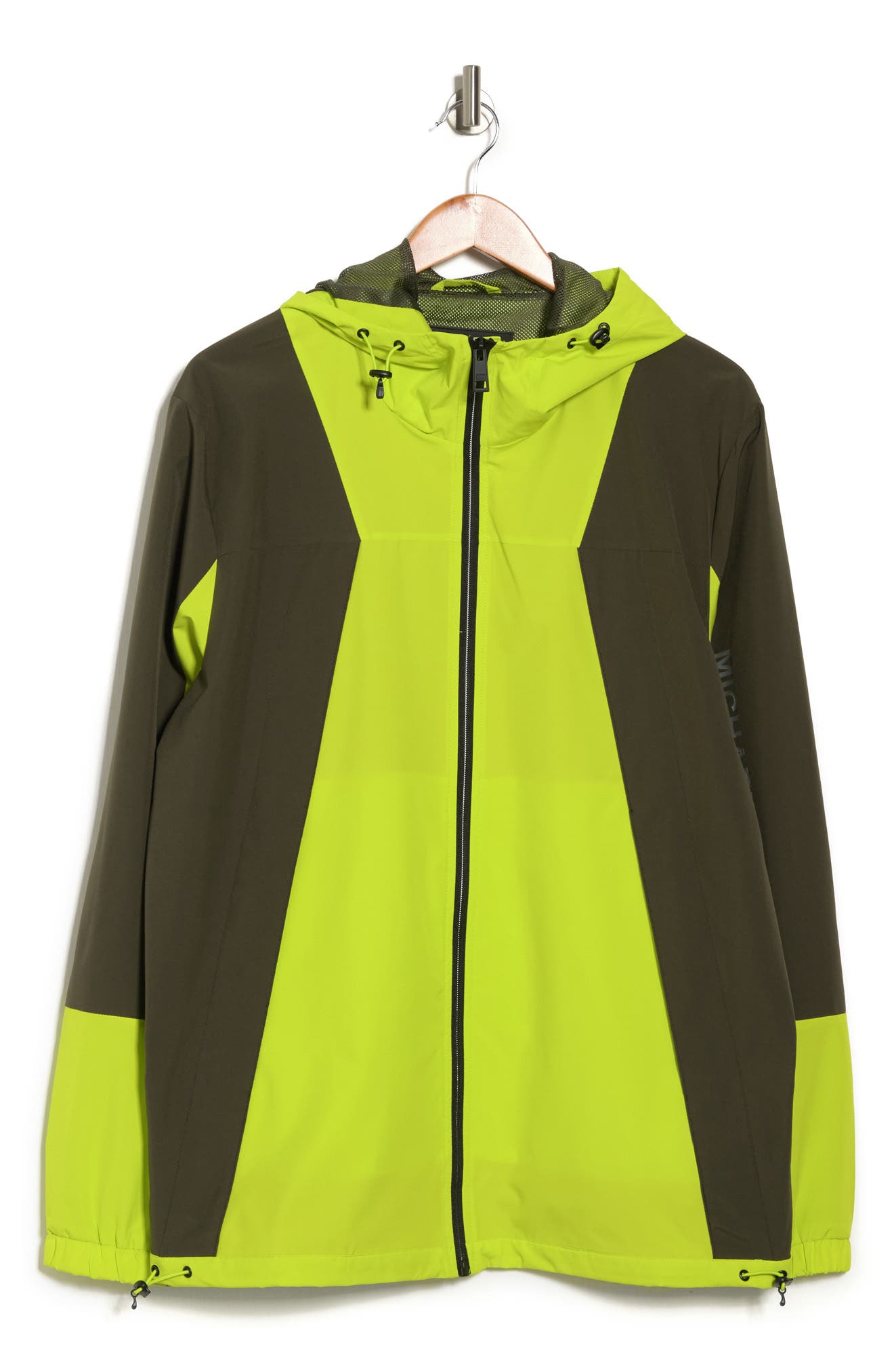 Michael Kors Two-Tone Windbreaker 