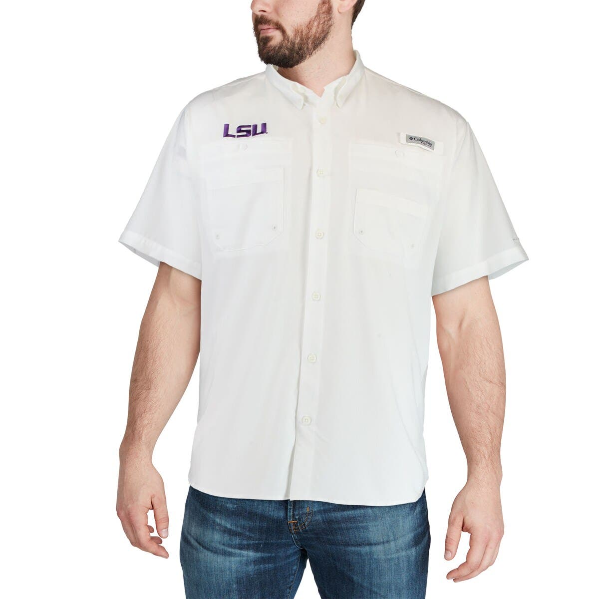 LSU Tigers PFG Tamiami Shirt | Nordstrom