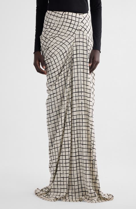 Jupe Longue Maxi Dries Van Noten - Taille 36 (US 4) - Noir Polyester Plissé - Neuve Avec Étiquette
