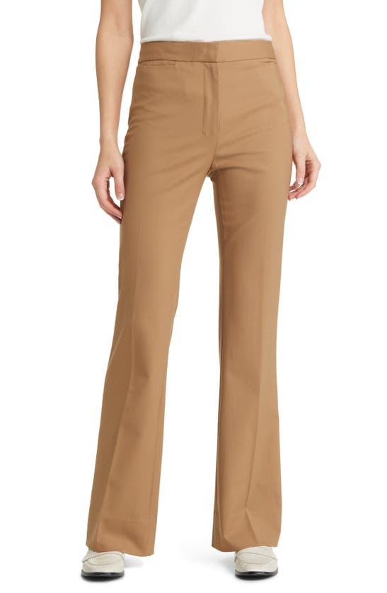M.m.lafleur The Horton Pant - Washable Wool Twill In Camel