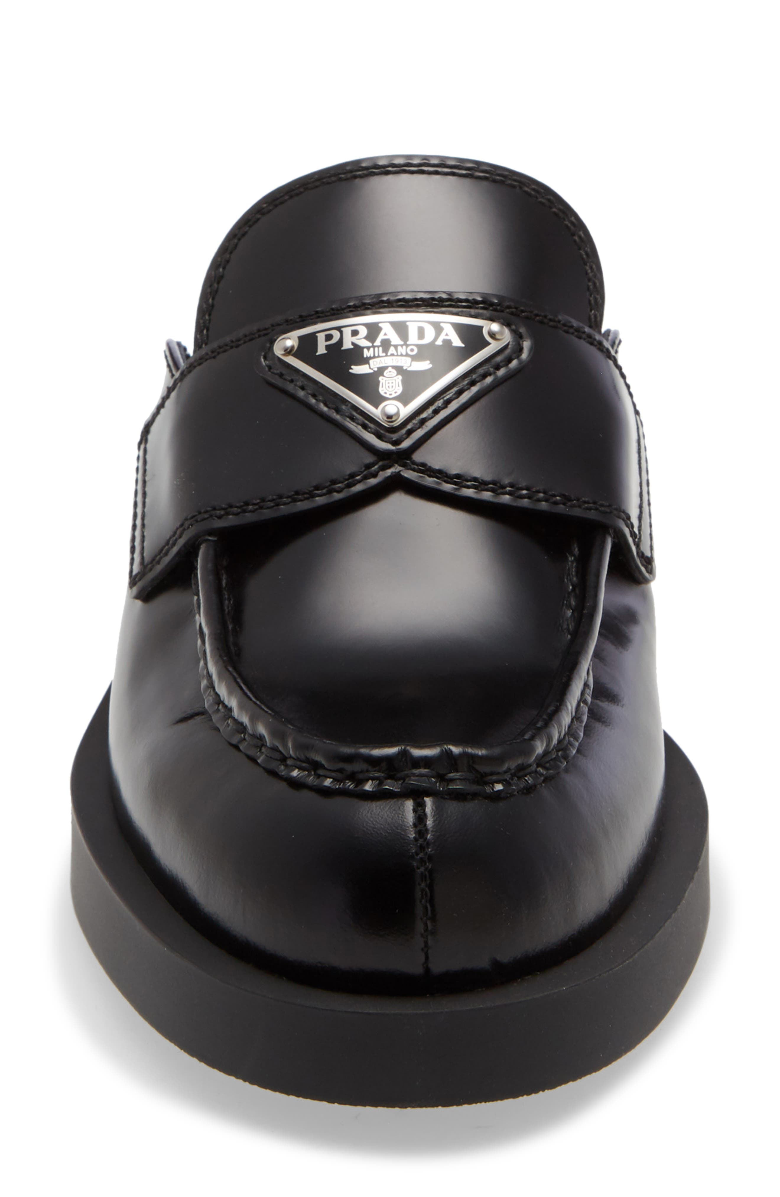 prada loafer mule