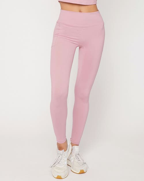 Rebody Active Explore Pocket Cloudlux Legging 26" In Pink Nectar