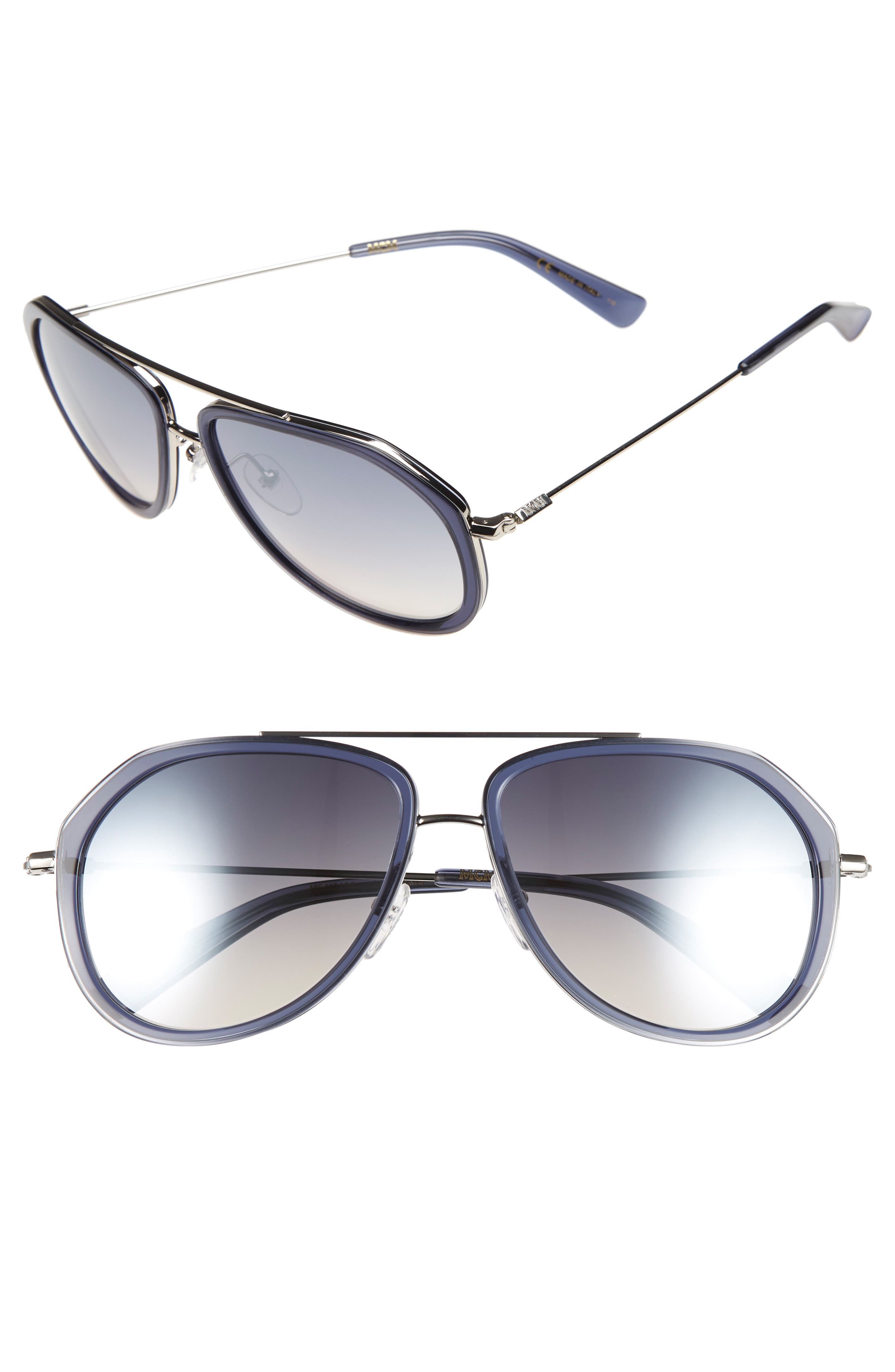 MCM 58mm Aviator Sunglasses Nordstrom Rack