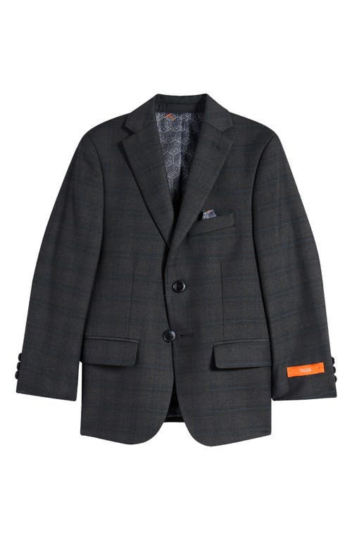 Shop Tallia Kids' Sport Coat In Grey