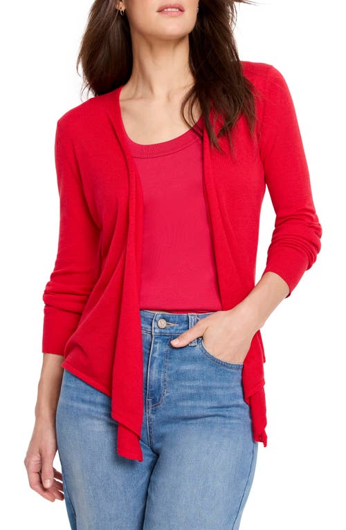 Shop Nic + Zoe Nic+zoe All Year 4-way Convertible Cardigan In Amaryllis