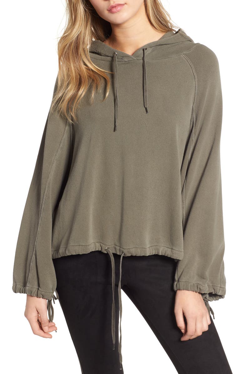 SPLENDID Crescent Hoodie, Main, color, ARMY