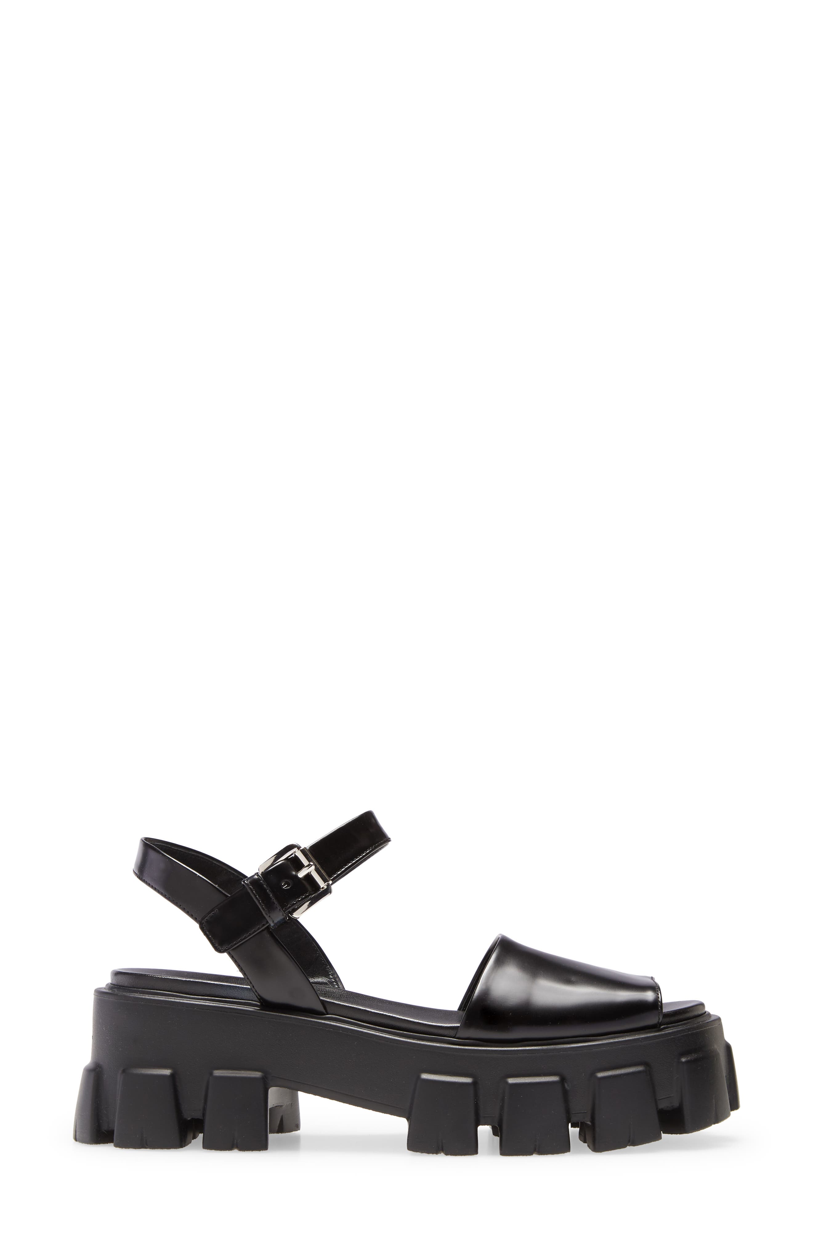 prada sandals black