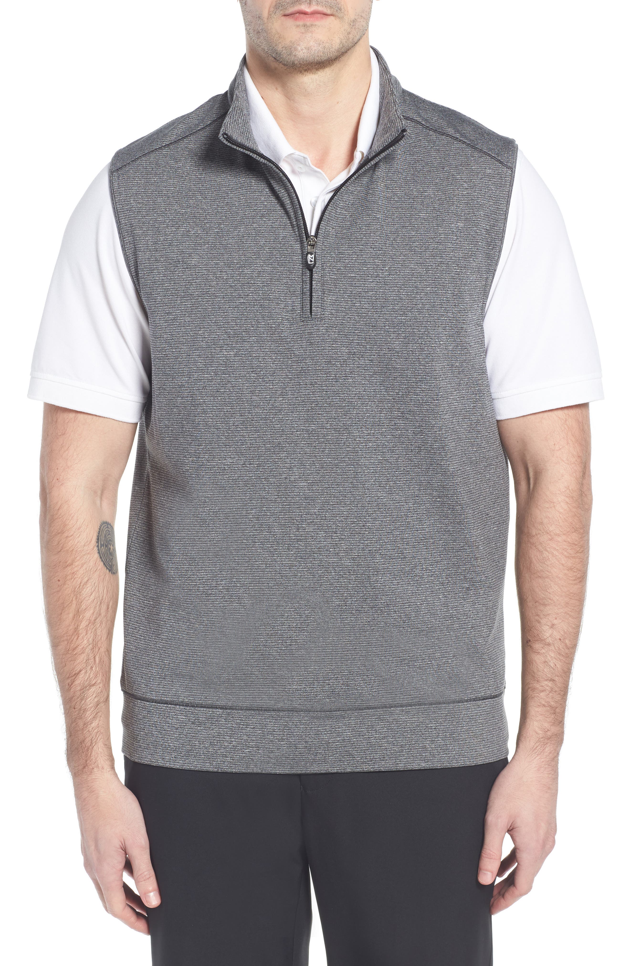 Cutter & Buck Shoreline Quarter Zip Vest Nordstrom