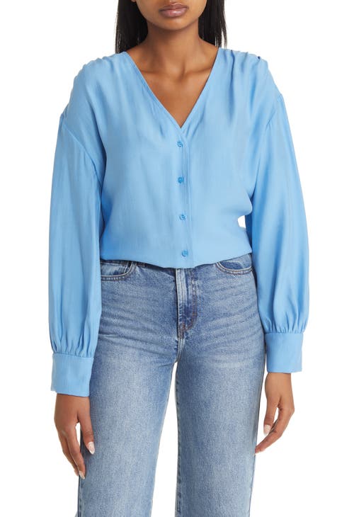 v neck blouse | Nordstrom