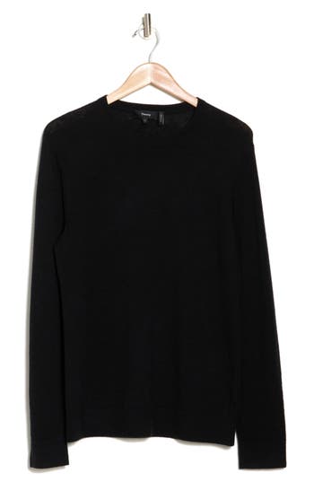 Theory Riland Harman Wool Blend Sweater In Black