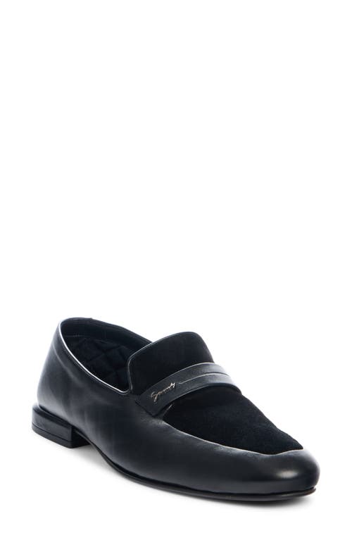 Shop Givenchy Strap Loafer In Black