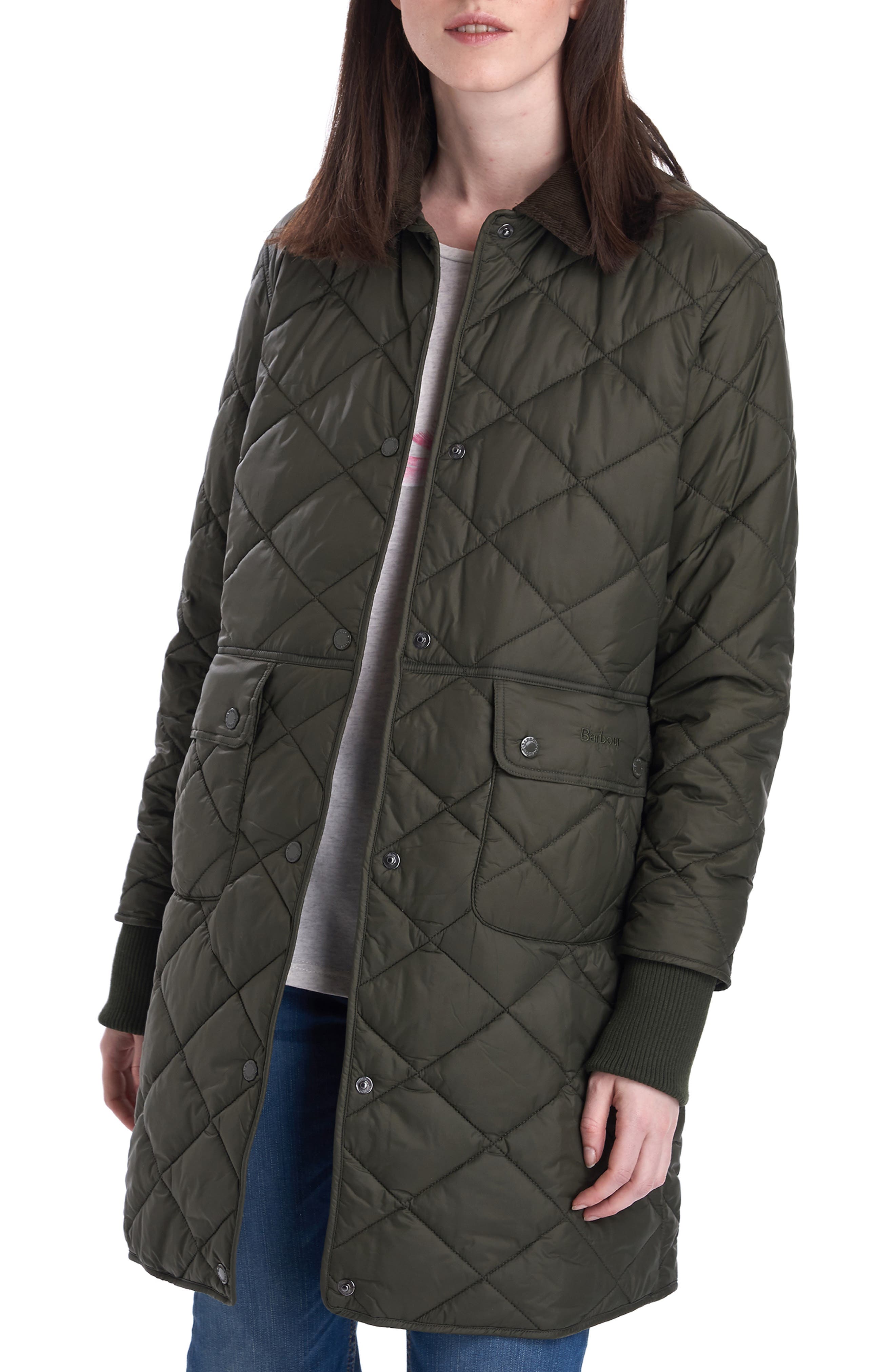 barbour jedburgh diamond quilted coat 