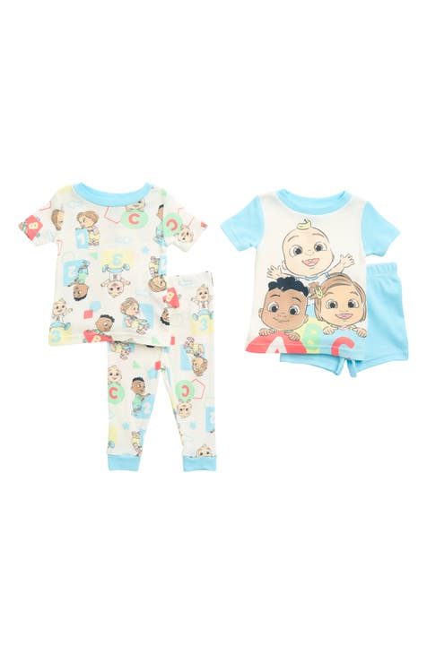 Cocomelon Cotton Four-Piece Pajamas (Baby)