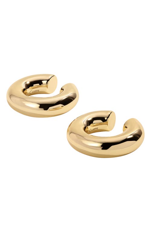 Sloane Chunky Ear Cuffs in Gold
