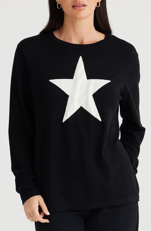 BRAVE + TRUE BRAVE+TRUE PETRA STAR KNIT TOP 