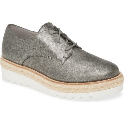 Eileen Fisher Everly Derby- Metallic