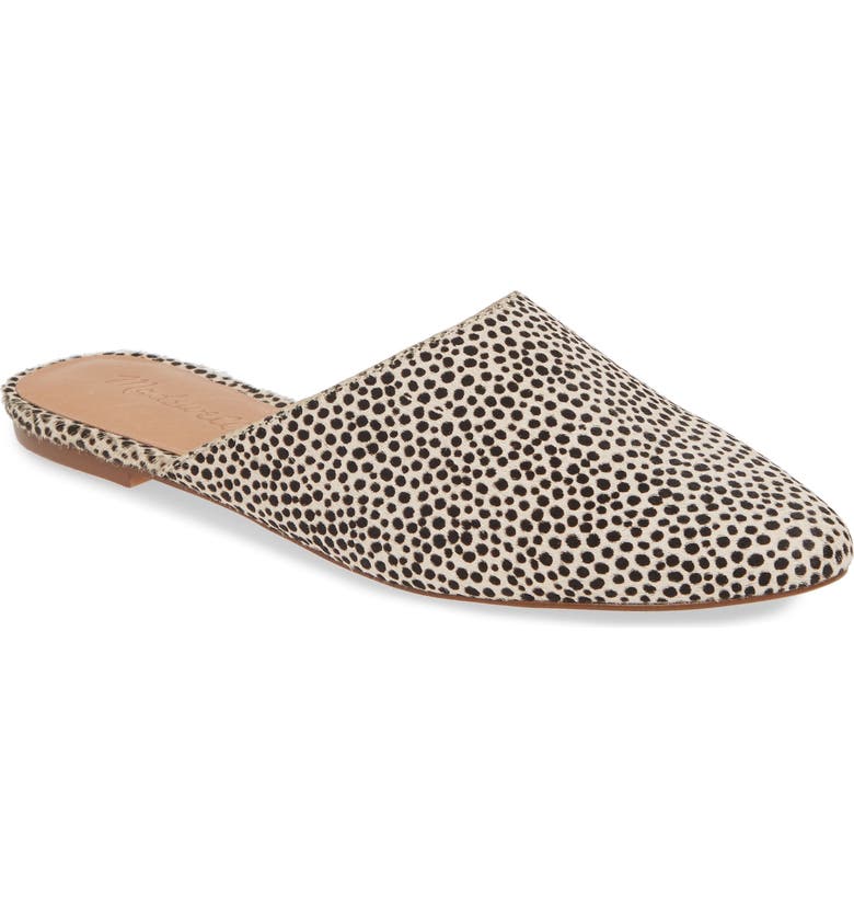 Remi Genuine Calf Hair Mule, Main, color, SPOTTY HAIRCALF