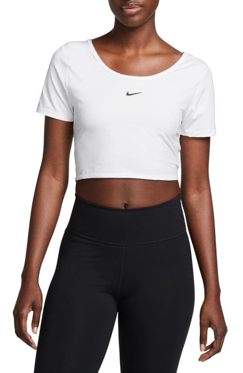 Nike One Classic Dri-FIT Twist Short Sleeve Top at Nordstrom,