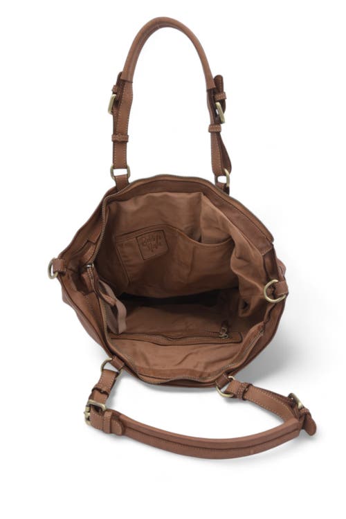 Bolsa Nova Nora Patchwork Tote In Cognac