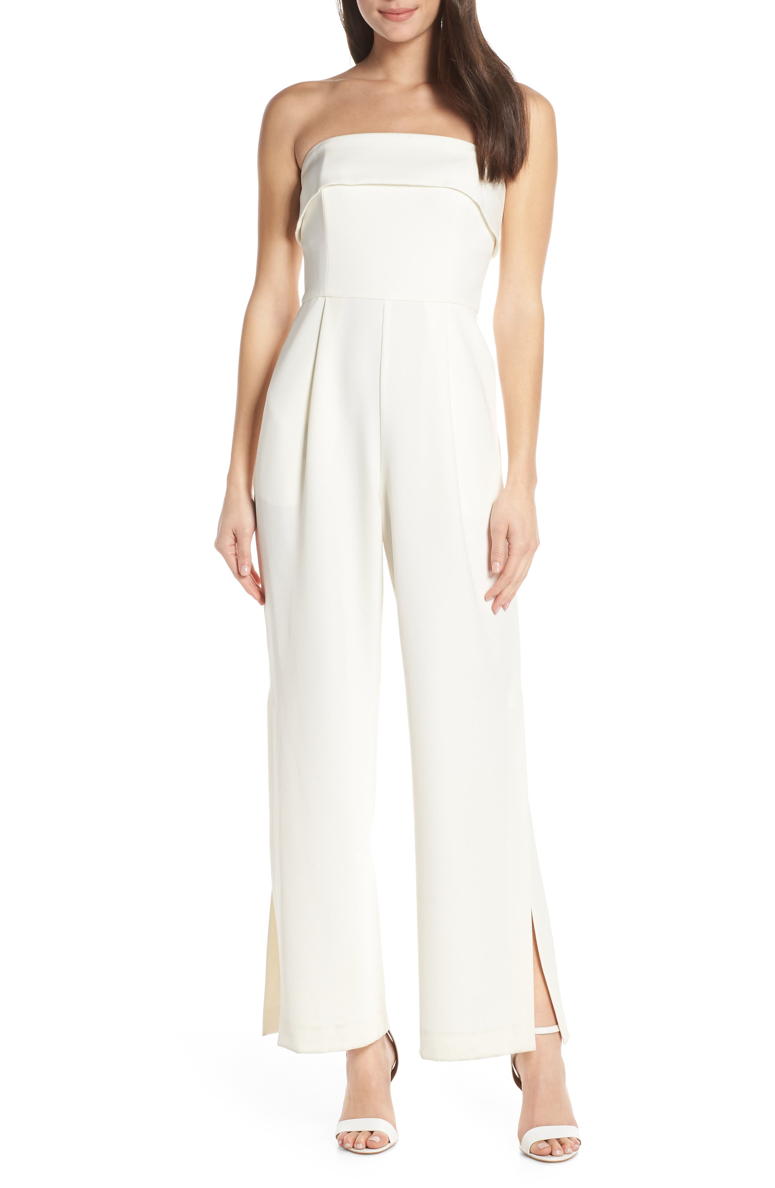 ever new strapless jumpsuit