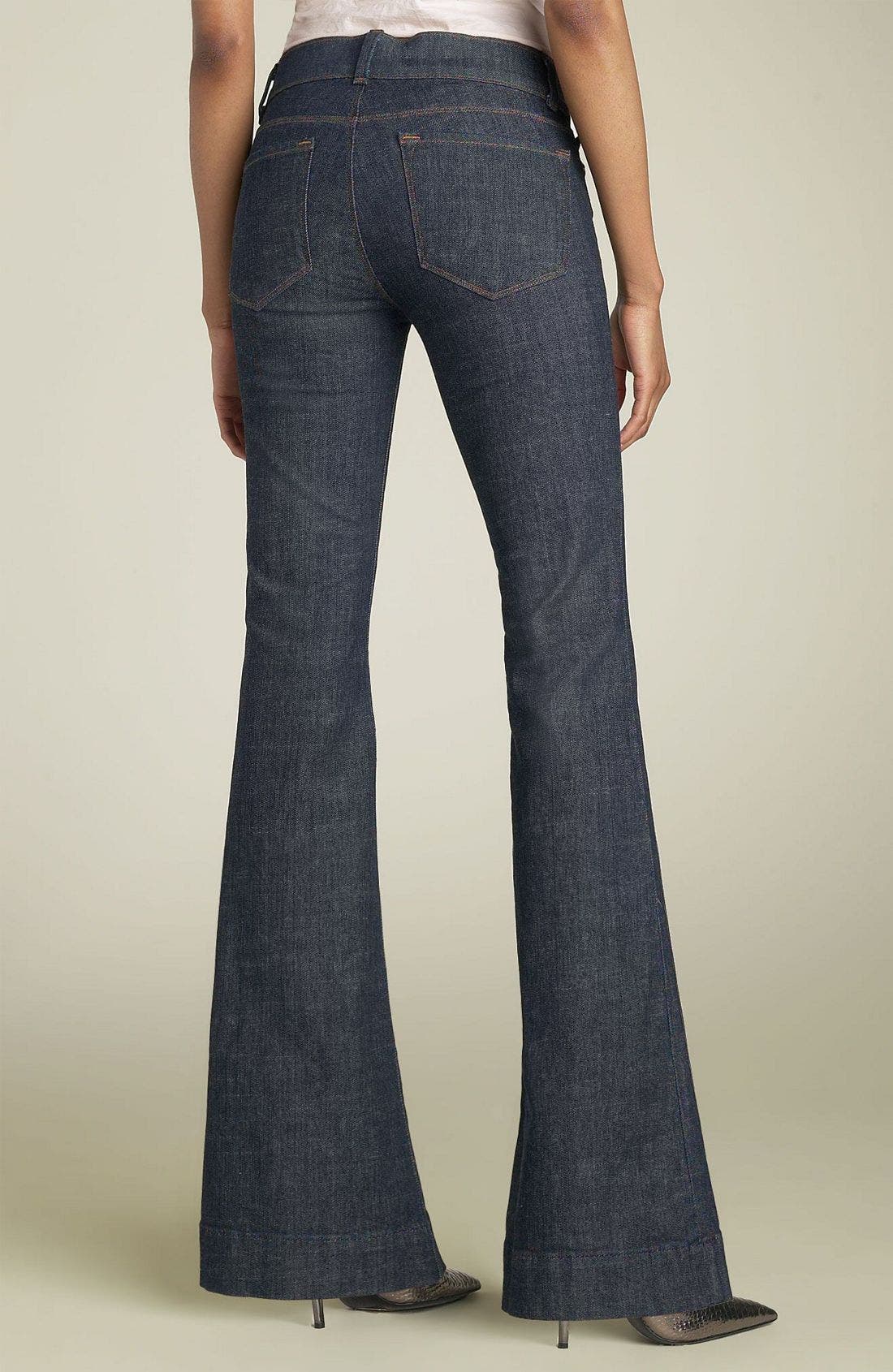 J Brand 'Lovestory' Low Rise Bell Bottom Stretch Jeans (Miner) Nordstrom