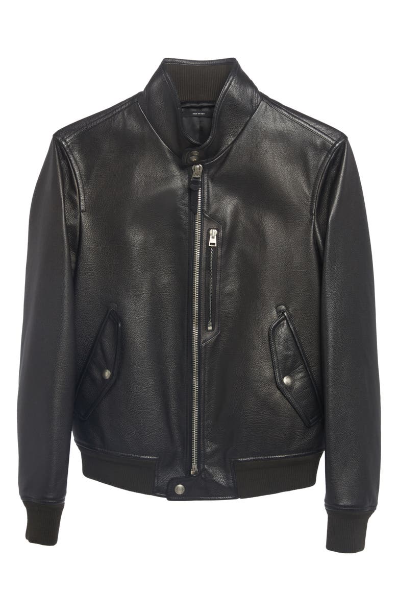 TOM FORD Harrington Leather Bomber Jacket | Nordstrom