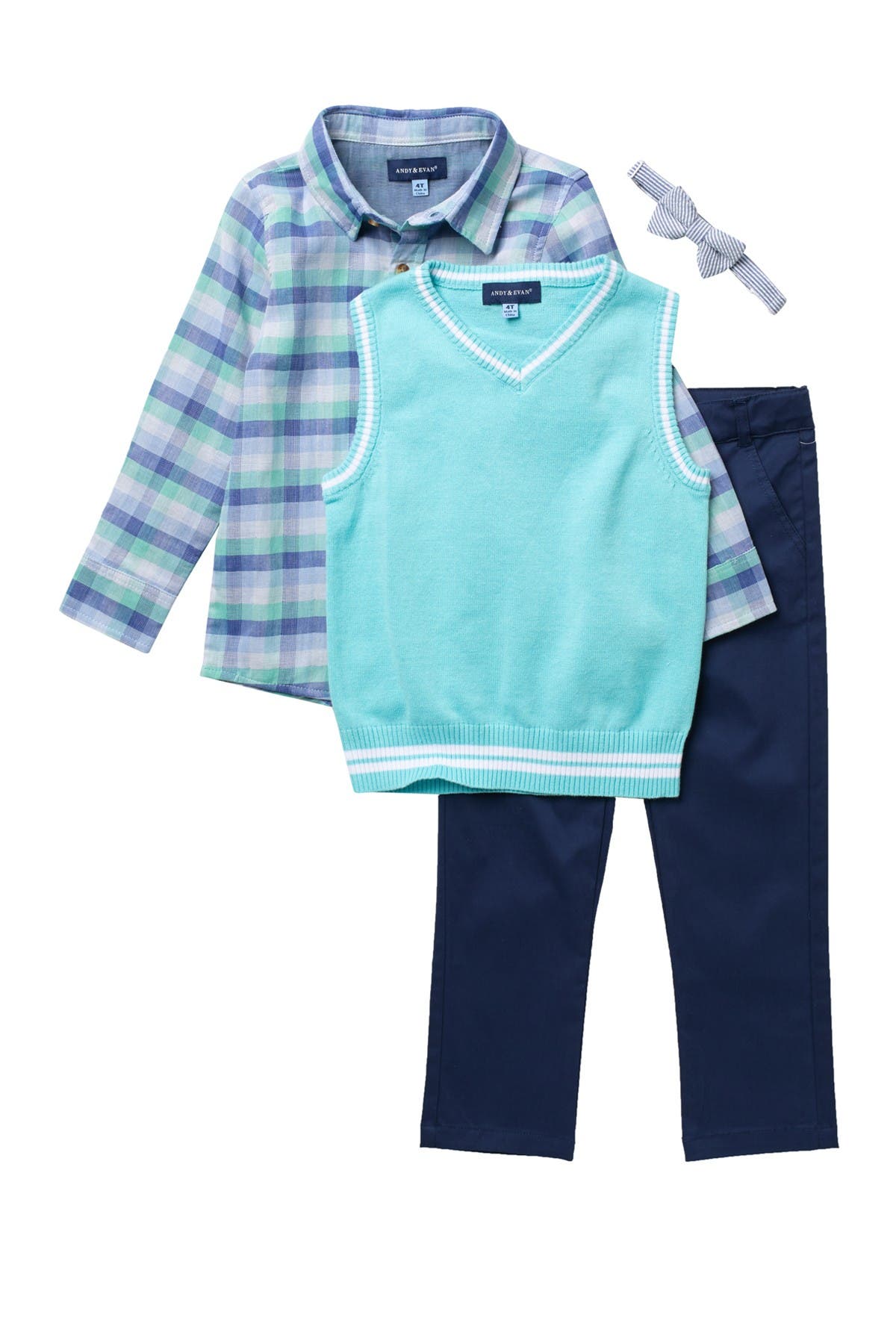 gingham shirt sweater