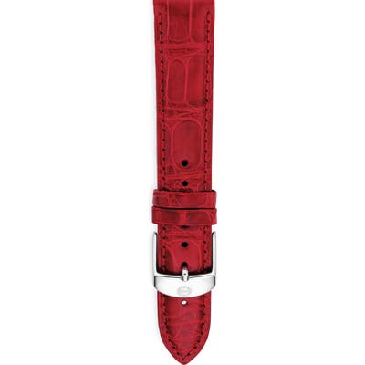 Michele 20Mm Alligator Watch Strap