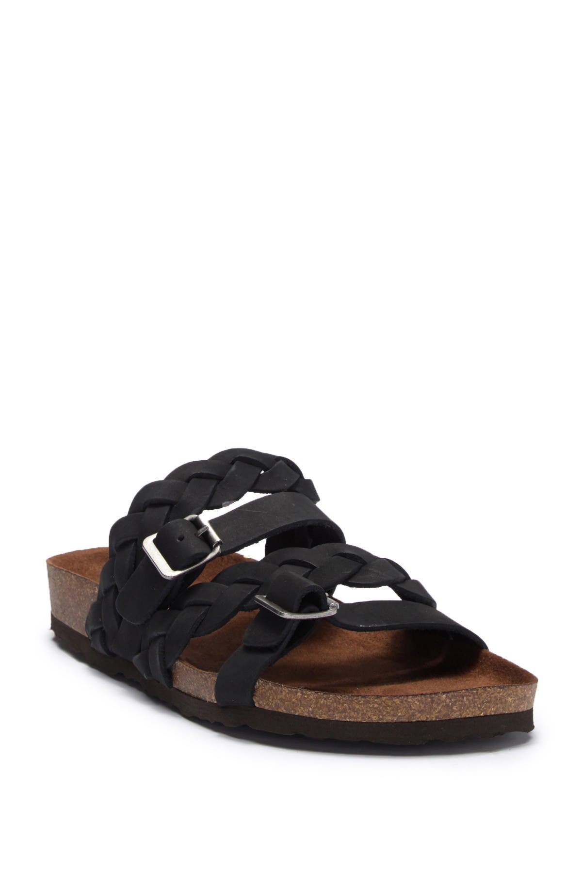 white mountain footbed sandals