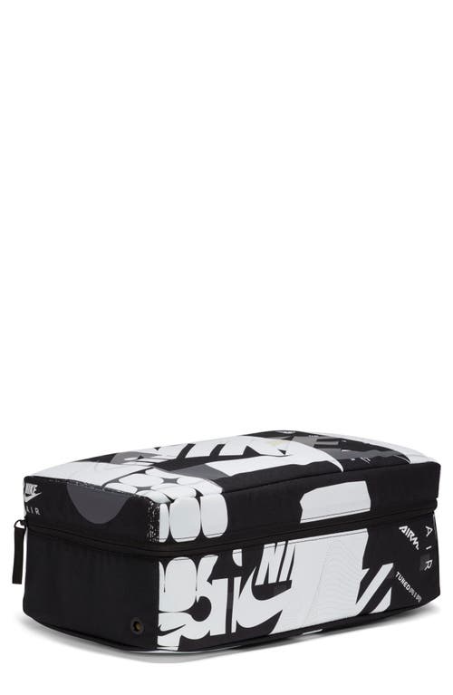 Air Max Shoebox Bag in Black/Black/White